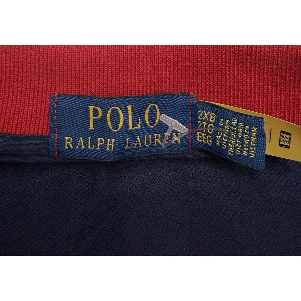 Polo Ralph Lauren Men's Classic Fit Mesh Polo Shirt 2XB NWT.